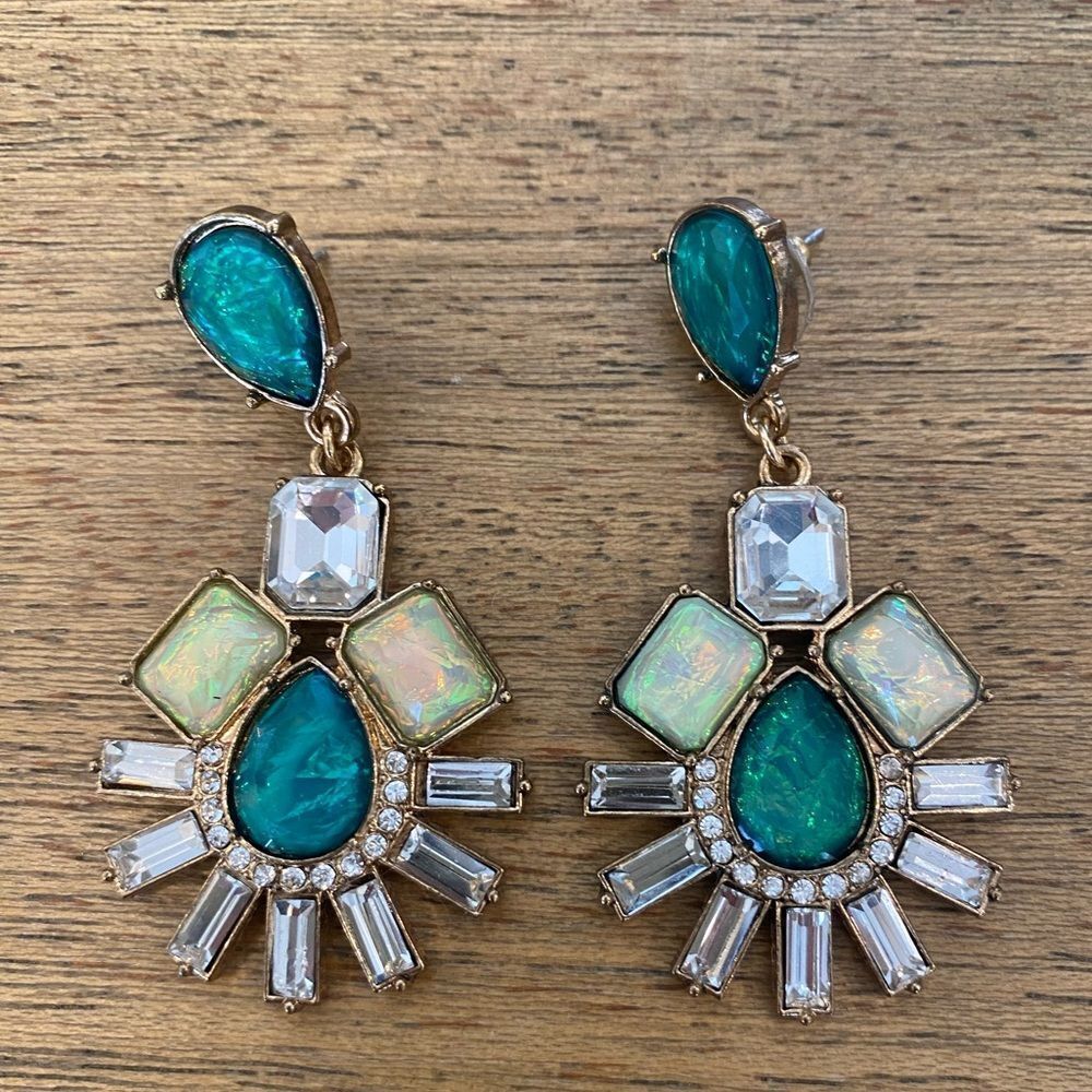 Turquoise Costume Jewelry Earrings